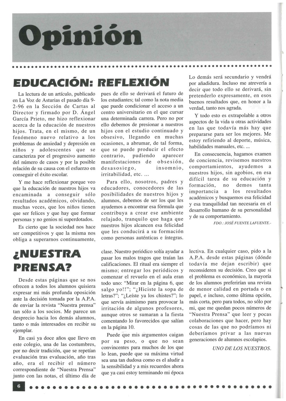 Revista Nuestra Prensa