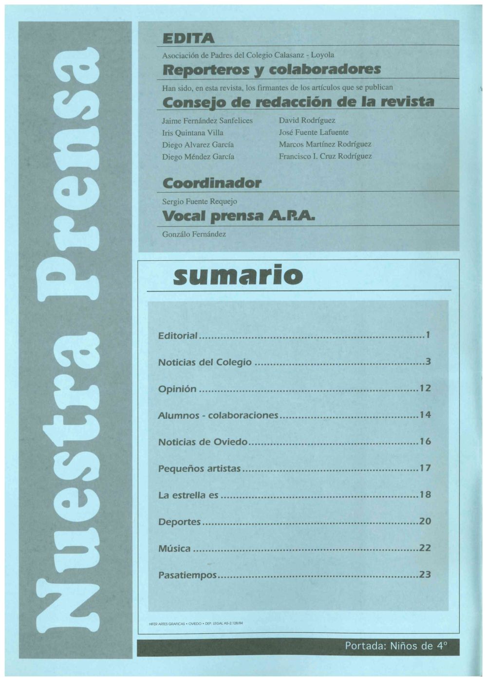 Revista Nuestra Prensa