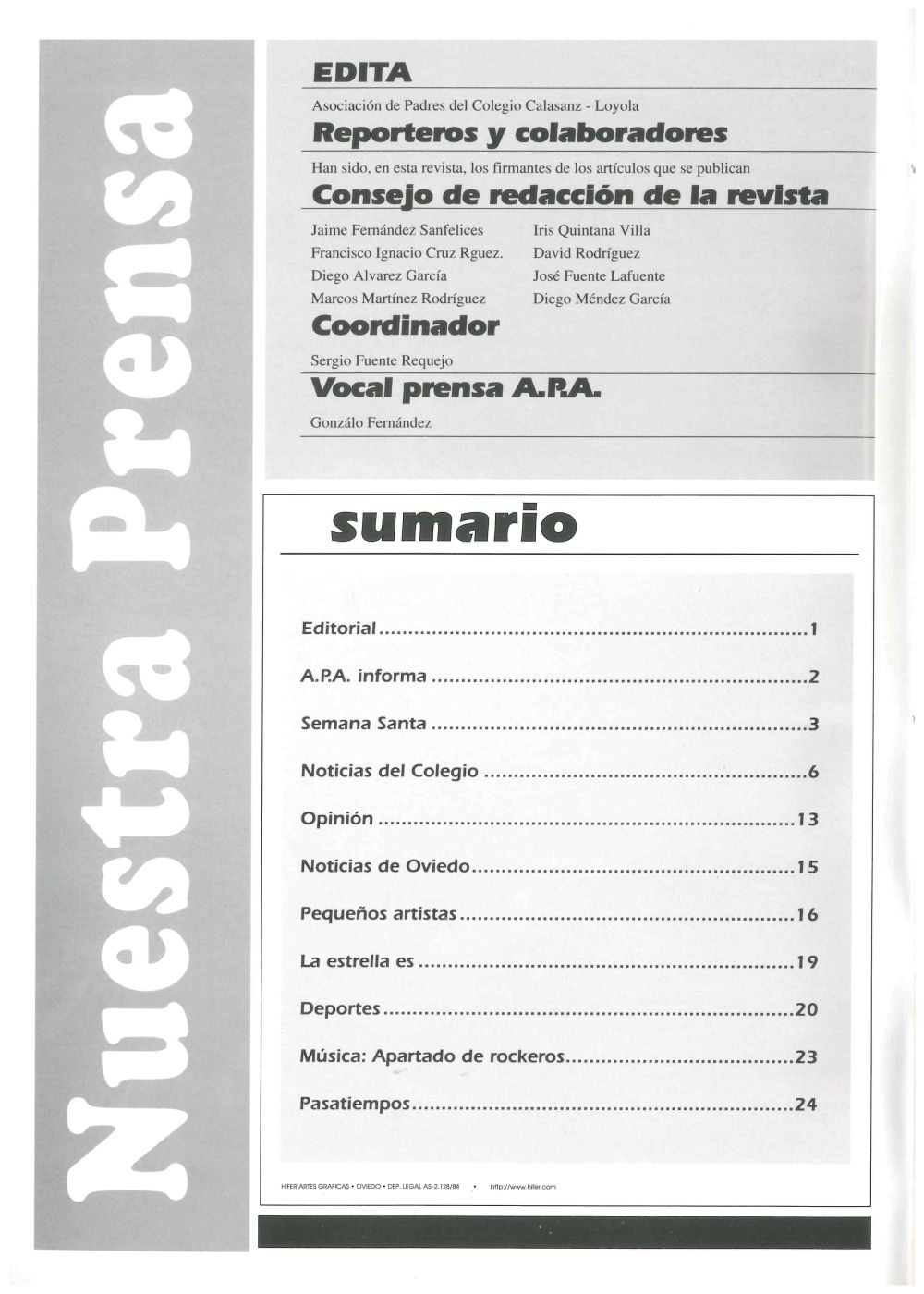 Revista Nuestra Prensa