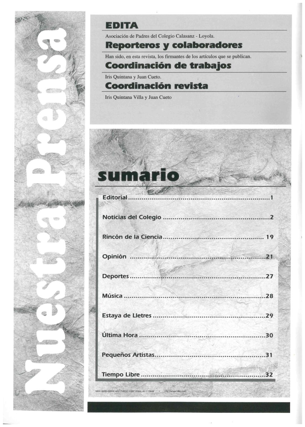 Revista Nuestra Prensa