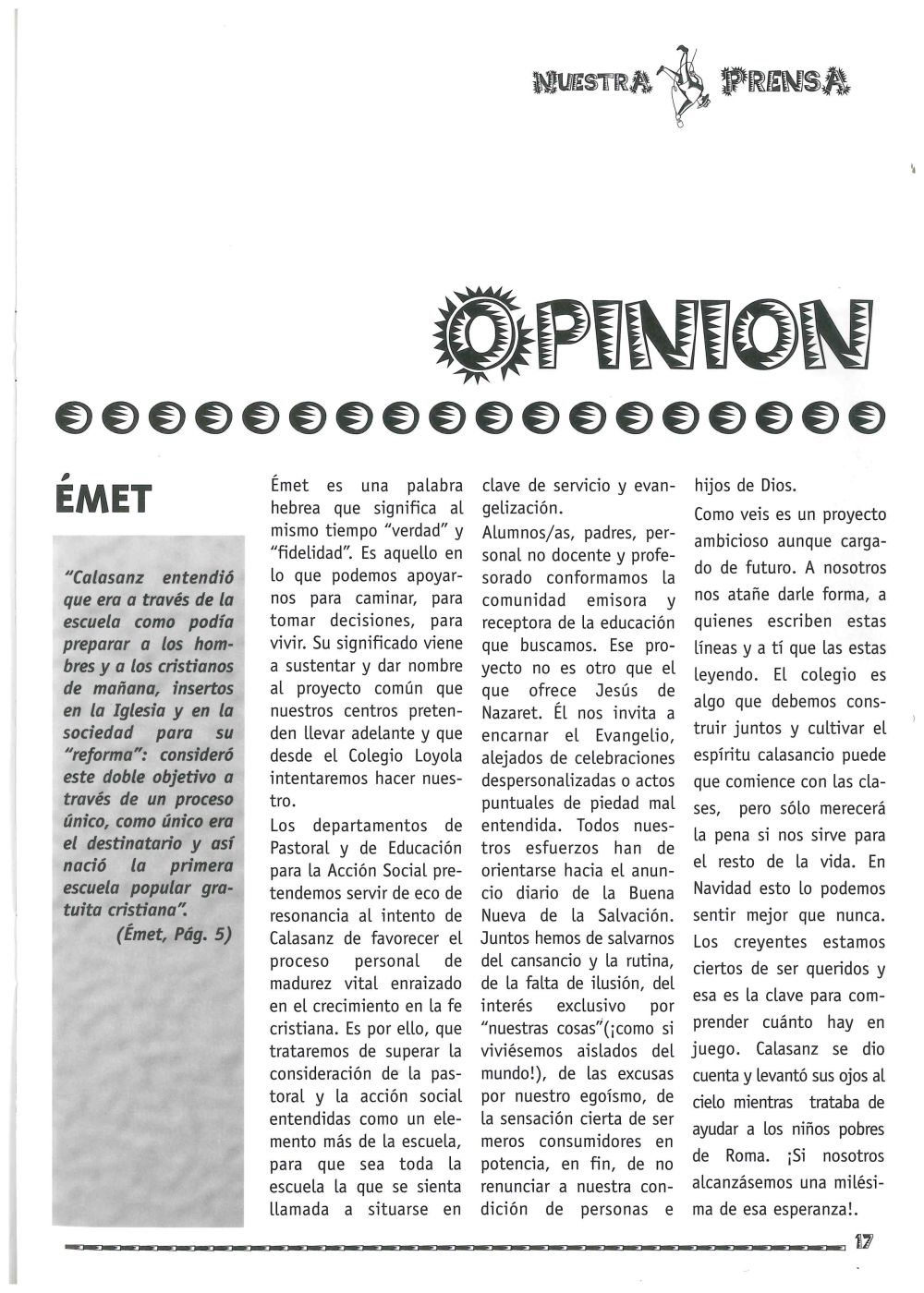 Revista Nuestra Prensa