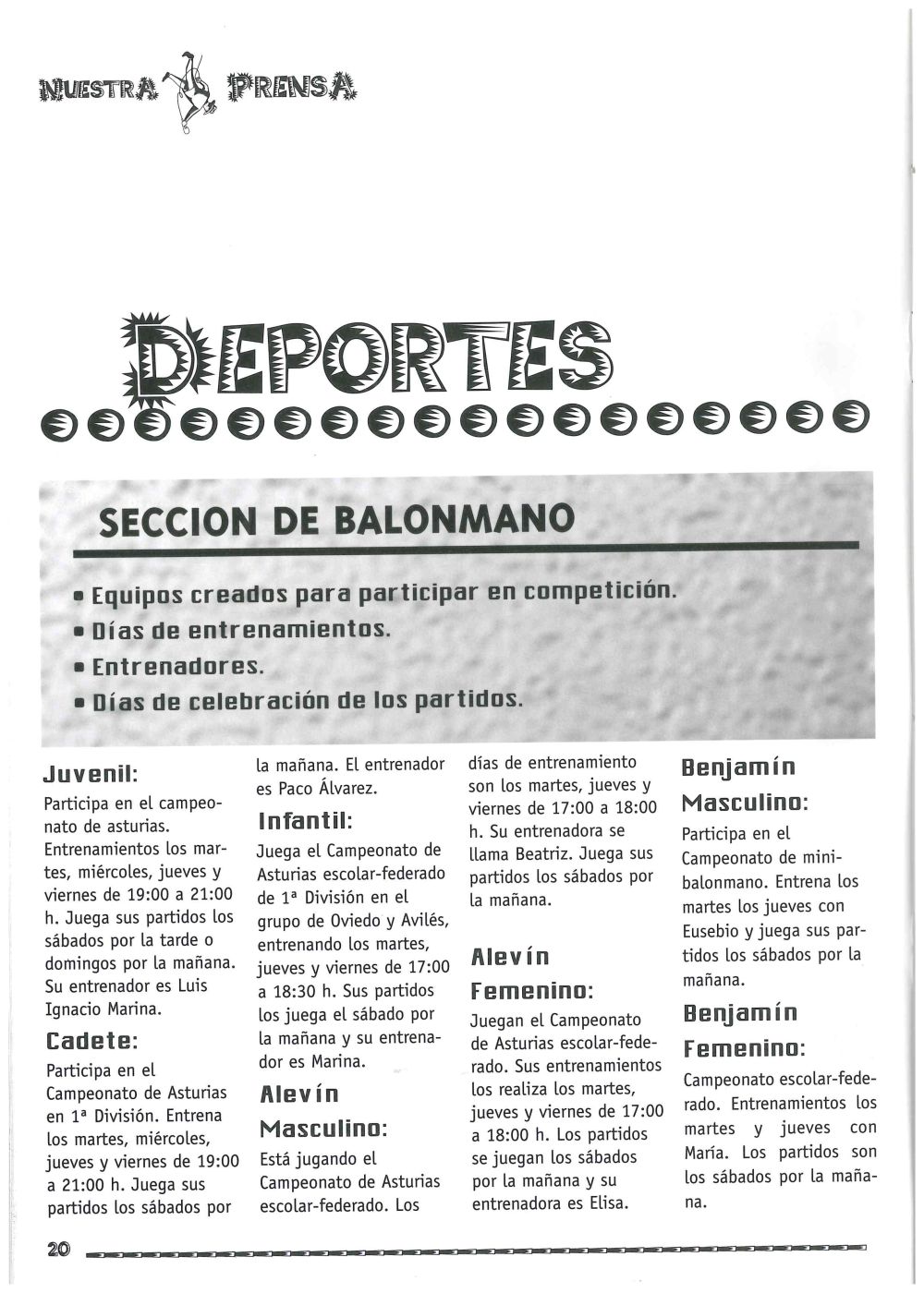 Revista Nuestra Prensa