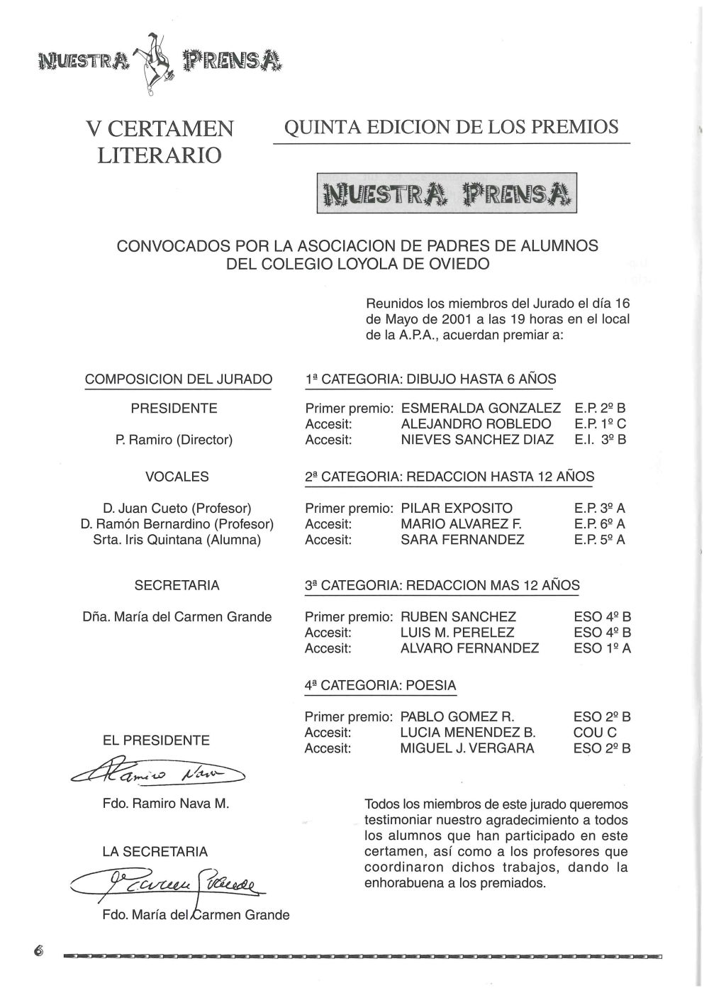 Revista Nuestra Prensa