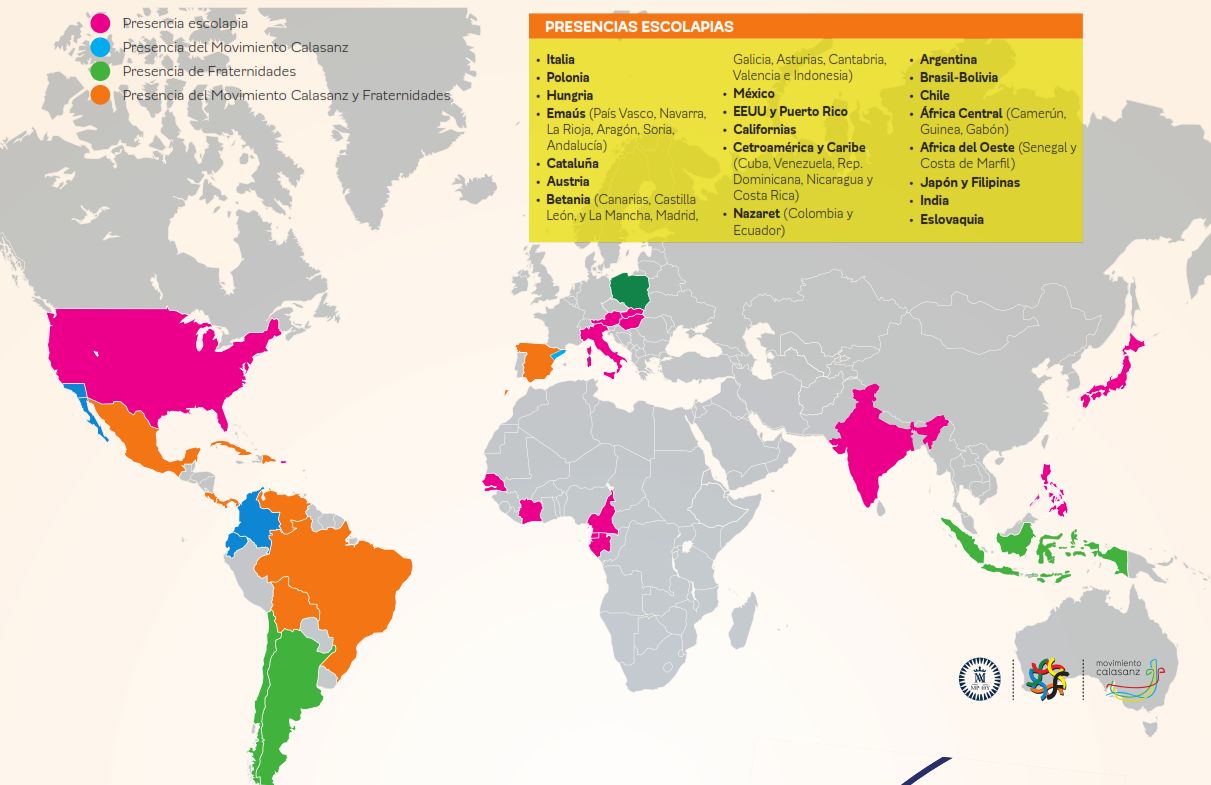 Escolapios en el Mundo